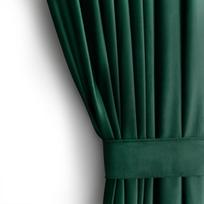 Restilo naktinė užuolaida Velvet, 140x245 cm, žalia