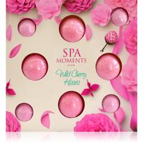 Spa Moments Wild Cherry Kisses šnypštieji vonios burbulai