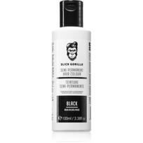 Slick Gorilla Hair Colour plaukų dažai vyrams Black 100 ml