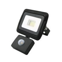 EUROLIGHT LED prožektorius 10W su judesio davikliu, 800lm, FL-10W-PIR-B-4N