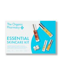 Kelioninis veido odos priežiūros rinkinys "Essential Skincare Kit", The Organic Pharmacy, 5vnt.