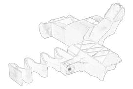 Žibinto tvirtinimas OE VW 4K0 805 607
