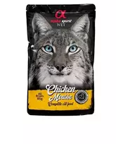 Alpha Spirit Wet putėsiai katėms su vištiena, 6x85 g