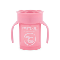 Twistshake gertuvė nuo 6mėn. 360°, rožinis 78928