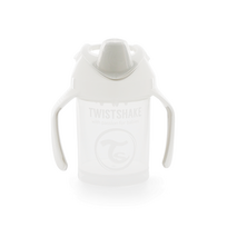 Twistshake puodelis mini baltas nuo 4mėn 230 ml 78053