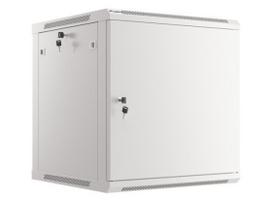 Komutacinė spinta 19'' pakabinama 12U 600x450mm (pilka, surinkta, IP20) AWM2-6412