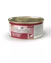 Vibrisse konservai katėms su vištiena ir kumpiu, 12x70 g