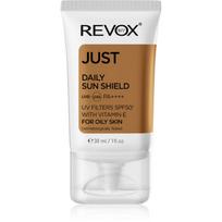 Revox B77 JUST Daily Sun Shield apsauginis kremas riebiai ir mišriai odai SPF 50+ 30 ml