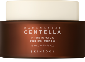 SKIN1004 su azijine centele ir probiotikais veido kremas, 15 ml