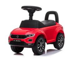 Stumiamas dviratis Volkswagen 2xAA raudona/juoda