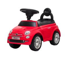 Stumiamas dviratis Fiat 500 2xAA raudona