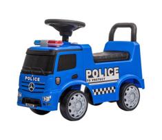 Stumiamas dviratis Mercedes Policijos automobilis 2xAA mėlyna