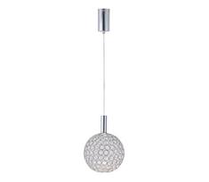 LED Pakabinamas sietynas PERFORATO LED/6,3W/230V 3000K blizgus chromas diametras 20 cm