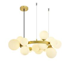 Brilagi - LED Pakabinamas sietynas MILLA 15xG9/3W/230V auksas/balta