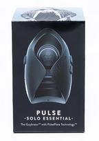 Hot Octopuss Pulse Solo Essential - masturbatorius vyrams - įkraunamas - juodas