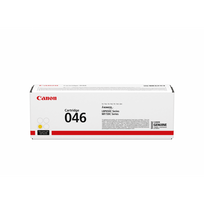 Canon 046Y Yellow/Geltona lazerinio spausdintuvo tonerio kasetė, 2300 psl.