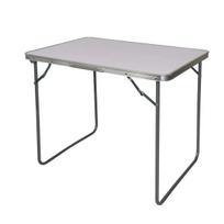 Turistinis sulankstomas stalas, 80x60x70 cm, baltas