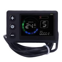Elektrinis LCD ekrano matuoklis S869 DC 24V 36V 48V LCD ekrano valdymo panelė su SM kištuku Ele