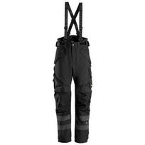 Vandeniui nelaidžios žieminės SNICKERS WORKWEAR AllroundWork 37.5® 6620 kelnės, juodos