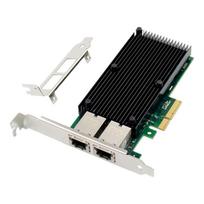 MicroConnect PCIe x4 Dual RJ45 10GbE X550 Network Adapter Chipset: