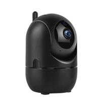 Išmaniojo namo apsaugos kamera belaidė automatinio sekimo stebėjimo sistema naktinio matymo tinklo stebėjimo kūdikių monitorius 5GHZ IP WIFI HD 1080P Black Cam EU kištukas