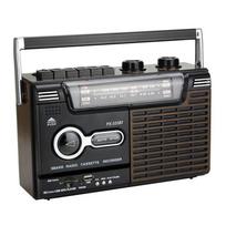 Nešiojamas Vintažinis Retro USB AM/FM/SW Daugiajuostis Radijas Stereo Belaidis Bluetooth Boombox Mp3 Garso Kasetės Grotuvas Įrašytuvas
