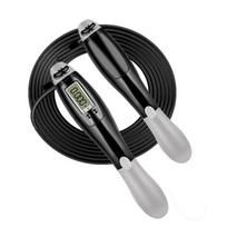Cordless Skipping Smart Jump Rope LCD Screen Counting Speed Counter Fitness Exercise Body Building Electronic Skipping Rope Set A