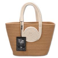 Moteriška šiaudinė paplūdimio rankinė BAD&BAGS, maža