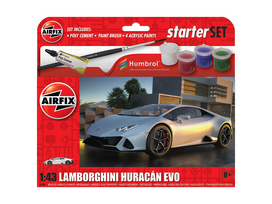 Airfix - Lamborghini Huracan EVO dovanų komplektas, 1/43, A55007