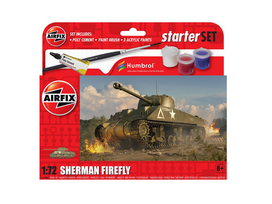 Airfix - Sherman Firefly dovanų komplektas, 1/72, A55003