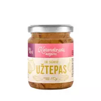 Karamelizuotų svogūnų ir sūrio užtepėlė SKANOVĖ, 170 g