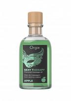 Masažo aliejus - Orgie - Seksuali terapija - Obuolys - 100ml - Skysta tekstūra