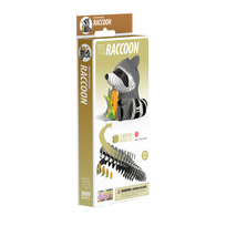 EUGY 3D kartoninis modelis „Meškėnas“
