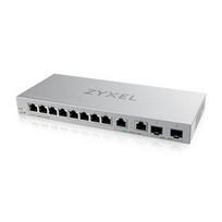 XGS1210-12, 12-PORT WEB-MANAGED MULTI-GIGABIT SWITCH WITH 2-PORT 2.5G AND 2-PORT 10G SFP+