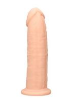 RealRock varpos imitatorius Silicone Dildo Without Balls, 22.8 cm