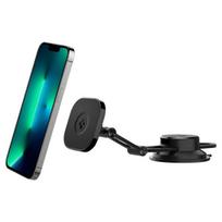 Telefono laikiklis SPIGEN MAGNETINIS AUTOMOBILIO LAIKIKLIS PRIEKINIAM STIKLUI IR PRIETAISŲ SKYDELIUI
