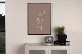Paveikslas Siluette - 21x30