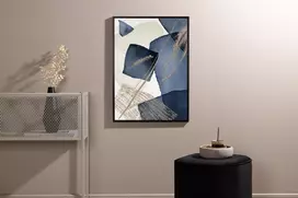 Paveikslas mėlyna swirl - 50x70
