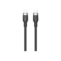 HYPER 1M SILICONE 240 W USB-C ĮKROVIMO KABELIS – JUODAS
