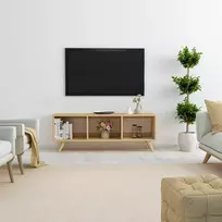 TV stovas, Tina, safyras, 120 x 48,2 x 29,6 cm