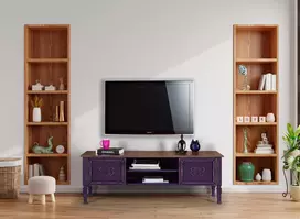 TV blokas, Ada, violetinė, 150 x 40 x 50 cm