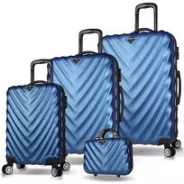 Lagaminų rinkinys (4 dalys), Myvalice, 7293, tamsiai mėlynas, 37 l