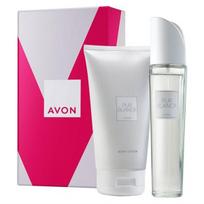 Kosmetikos rinkinys Avon Pur Blanca moterims: tualetinis vanduo EDT, 50 ml + kūno losjonas, 150 ml
