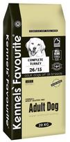 Adult Dog 20kg - Kennels Favourite. Visavertis pašaras aukščiausios (super premium) kokybės visų veislių suaugusiems šunims