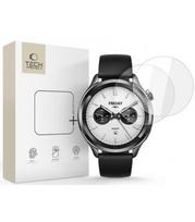 Apsauginis grūdintas stiklas Xiaomi Watch S4 (47mm) laikrodžiui "Tech-Protect Glass Fit+ 2-Pack"