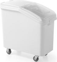 Amer Box 81 l mobilus gastronomijos konteineris biriems produktams, cukraus kruopoms, ryžiams ant ratų - Hendi 877913