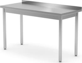 Hendi Sieninis plieninis stalviršis su apvadu 120x70x85 cm - 812686
