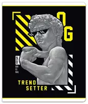 Sąsiuvinis(platus) A5 60lap 80g lang TREND SETTER