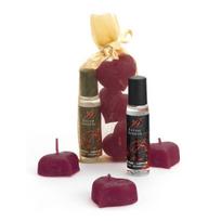 EXTASE SENSUAL Extase Sensuel Naughty Kit Silk Nights Gold Set with Candles & Lubricant 30ml