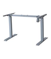 Reguliuojamo aukščio stalo rėmas SUN-FLEX®DESKFRAME II, 70-117cm, sidabrinis/pilkas